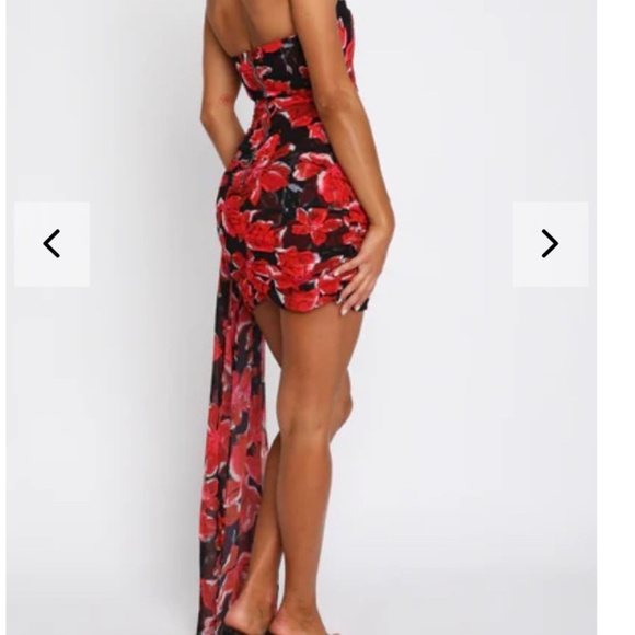 White Fox About Damn Time Mini Dress Size XS - Picture 8 of 10